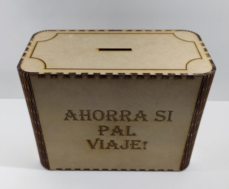 Alcancia Esquinas Redondeadas