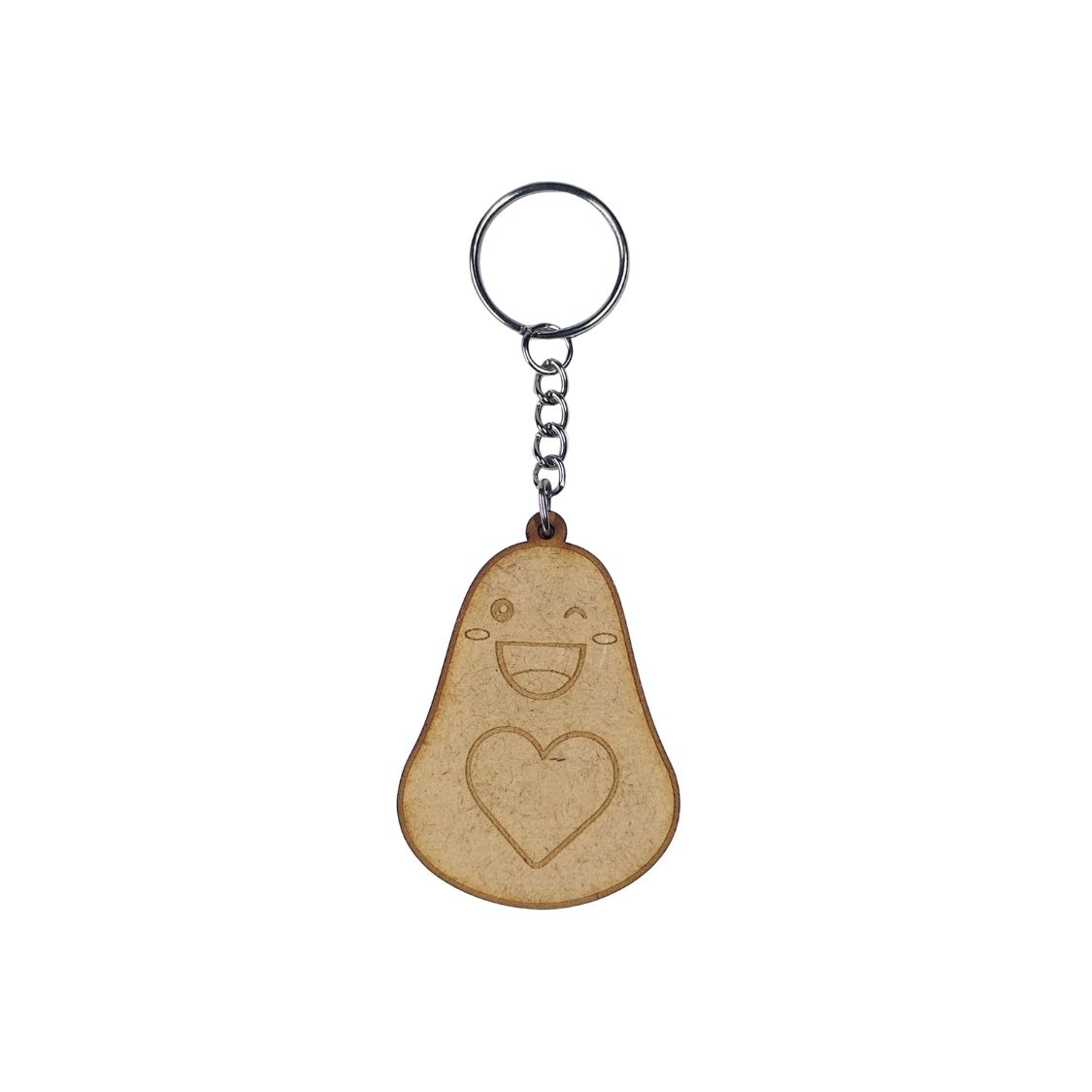 Llavero de mdf grabado - Aguacate