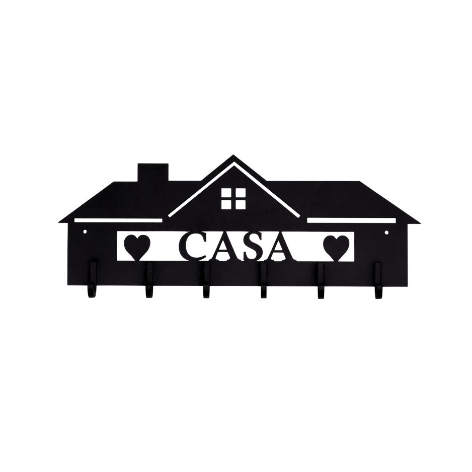 Portallaves decorativo de pared – Querida Casa